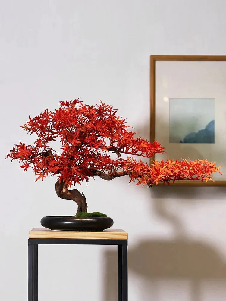 Artificial Bonsai Tree - Premium Immortal Welcoming Pine Home Decor — View 3