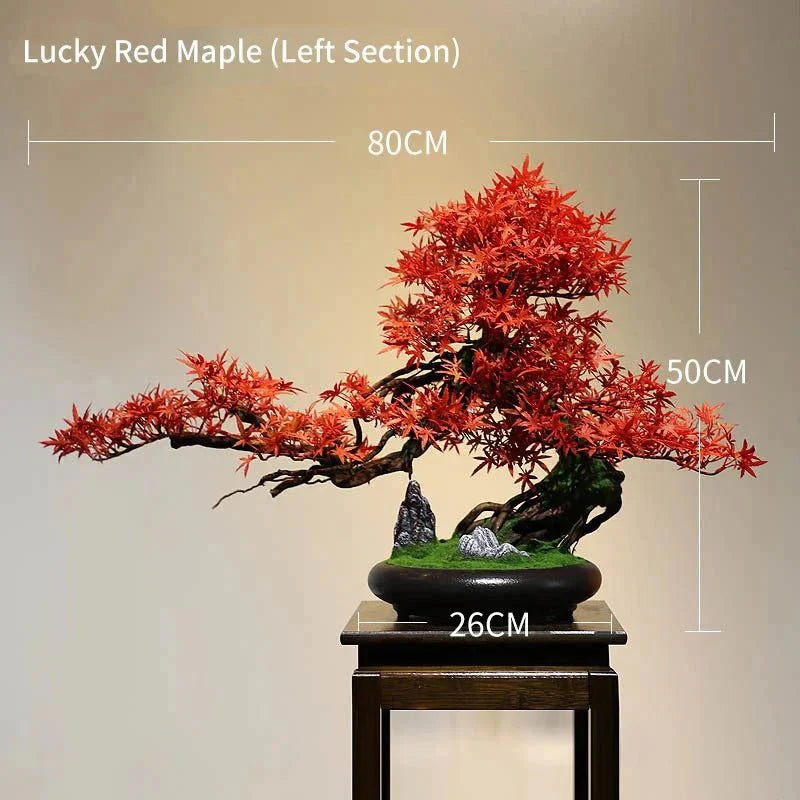 Artificial Bonsai Tree - Premium Immortal Welcoming Pine Home Decor — View 10