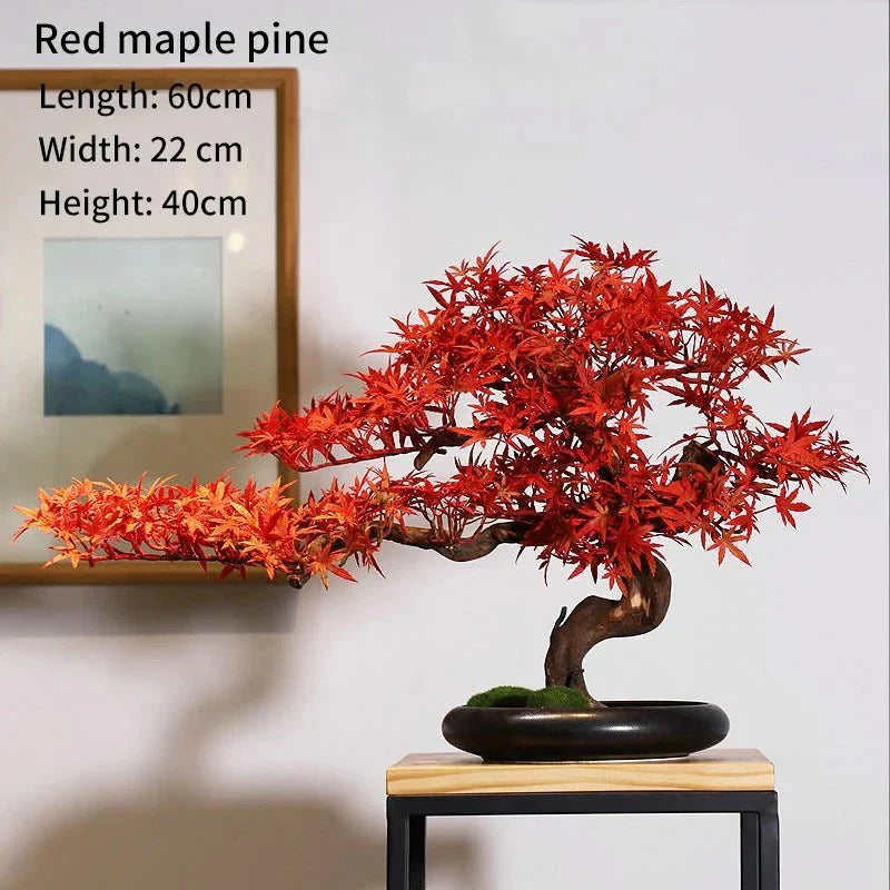 Artificial Bonsai Tree - Premium Immortal Welcoming Pine Home Decor — View 18