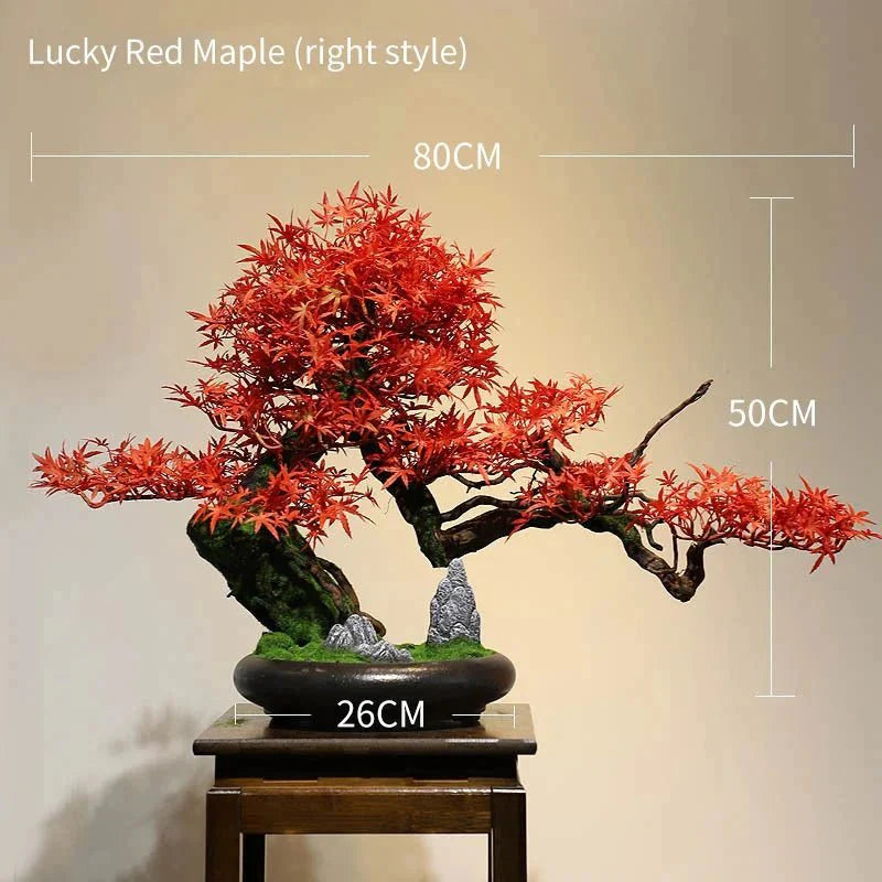 Artificial Bonsai Tree - Premium Immortal Welcoming Pine Home Decor — View 19