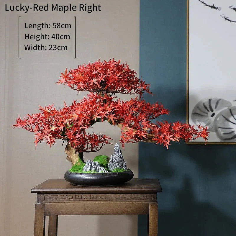 Artificial Bonsai Tree - Premium Immortal Welcoming Pine Home Decor — View 11