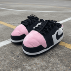 Low Bubblegum Pink Sneaker Slippers – Quincelle, view 1