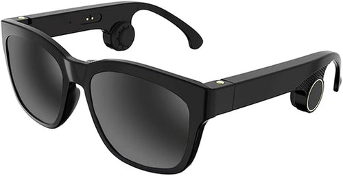 Bone Conduction Smart Audio Sunglasses Bluetooth 5.3, Open - Ear Wireless Headphones UV400 IPX6 Waterproof - Quincelle.co