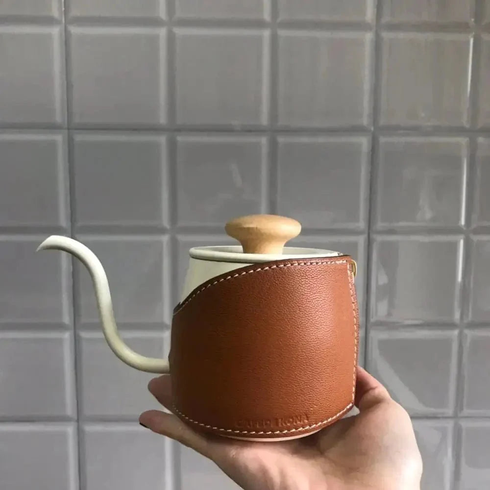 Handleless Drip Kettle: 360ml Pour-Over Coffee Pot — View 3