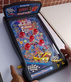Castle Desktop Pinball Machine | LED Lights, Sounds & Digital Scoreboard Tabletop Arcade - Quincelle.co