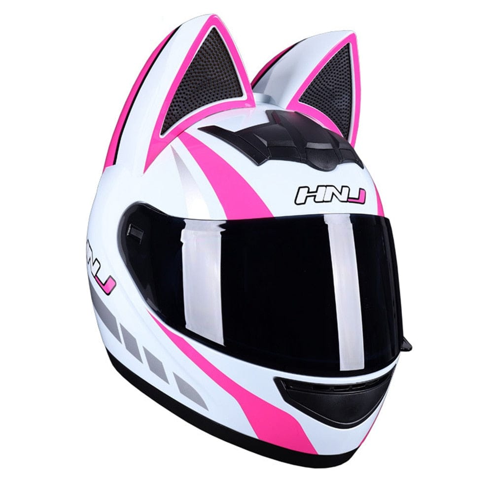 CatEars Detachable Cat-Ear Motorcycle Helmet DOT ECE Certified Limited E... — View 10
