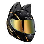 CatEars Detachable Cat-Ear Motorcycle Helmet DOT ECE Certified Limited E... — View 9