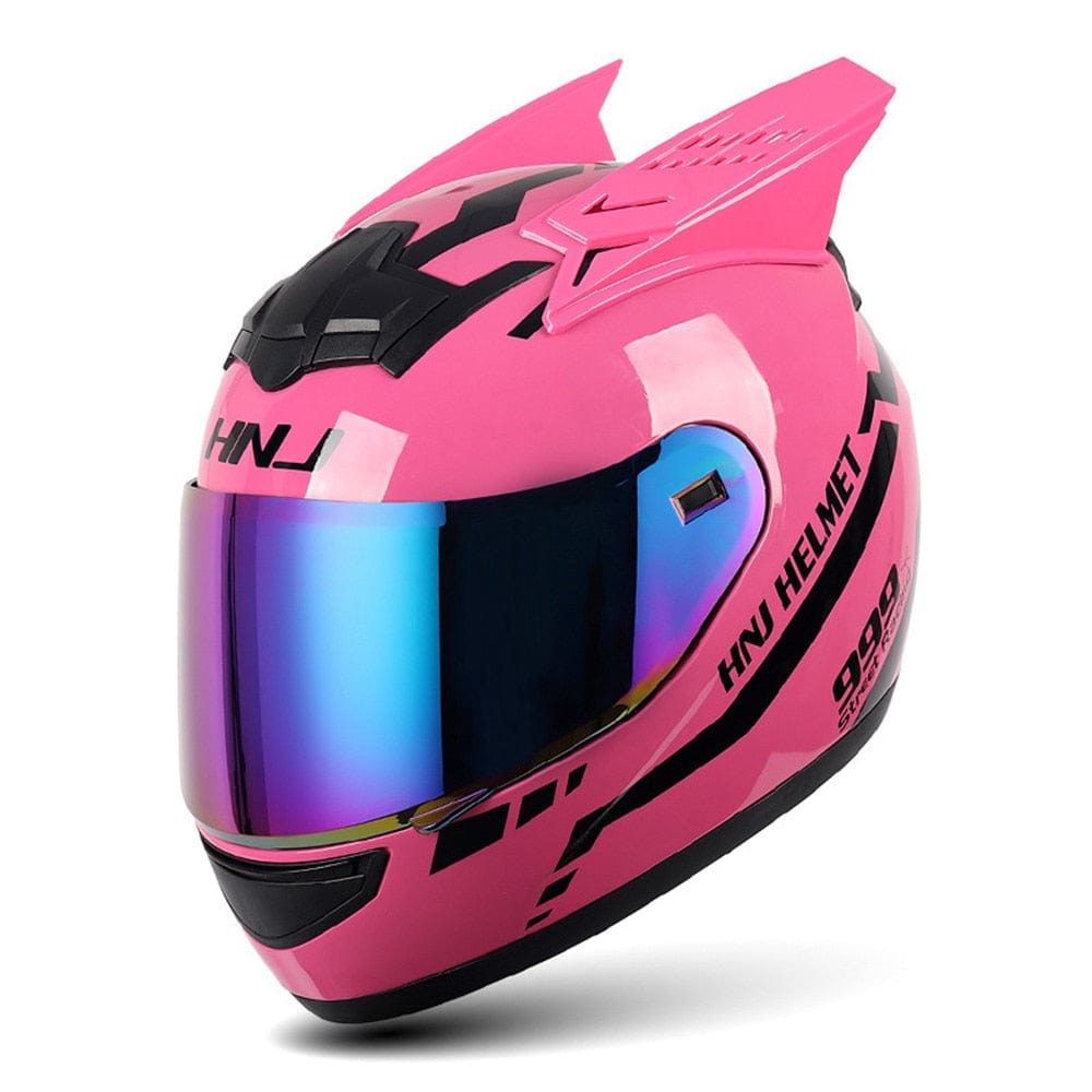 CatEars Detachable Cat-Ear Motorcycle Helmet DOT ECE Certified Limited E... — View 18