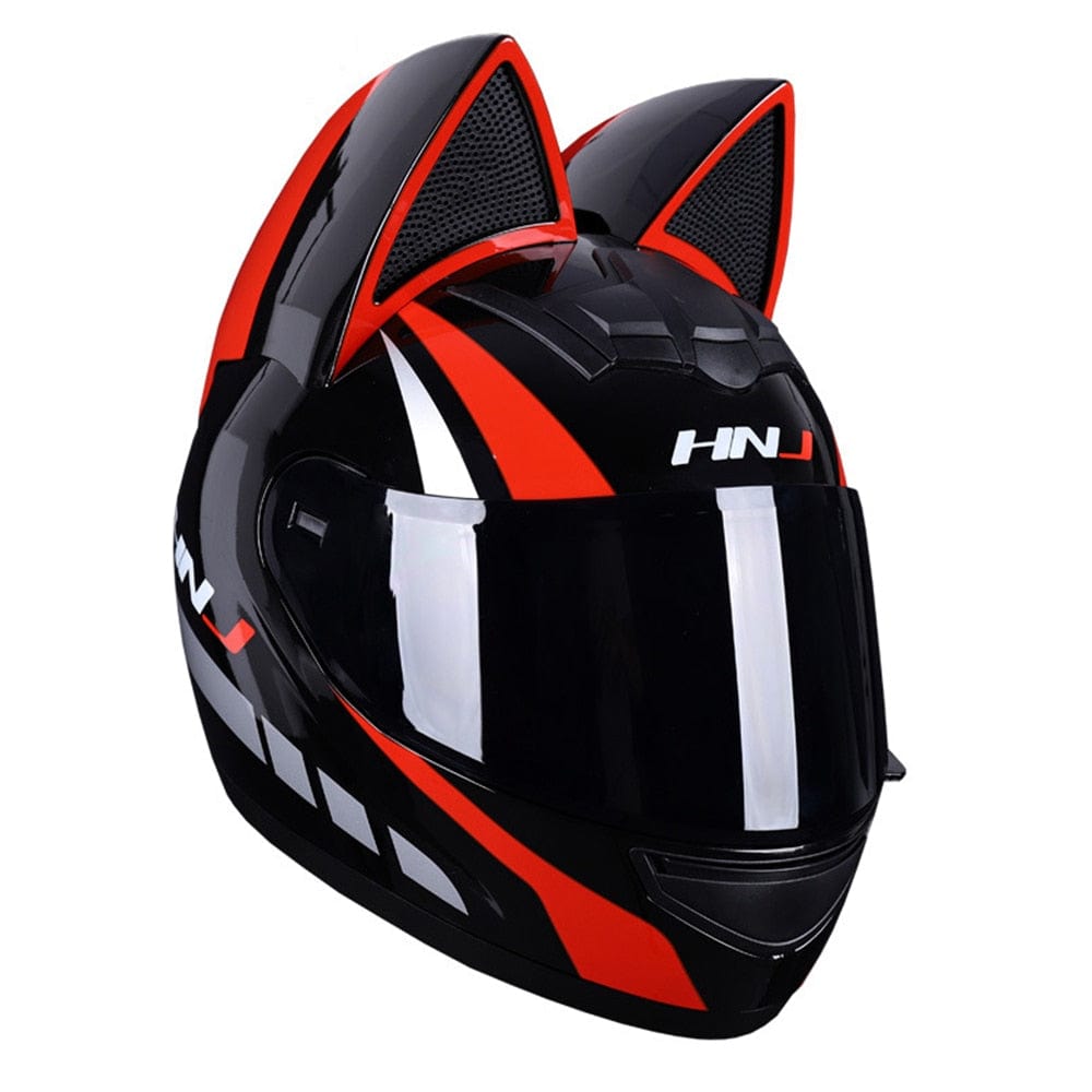 CatEars Detachable Cat-Ear Motorcycle Helmet DOT ECE Certified Limited E... — Gift Idea