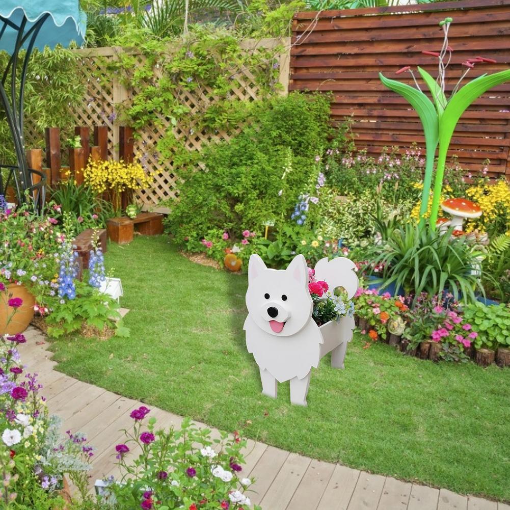 Cute Dog-Shaped Flower Pot - Best Handmade Planter for Home & Garden Decor — View 9