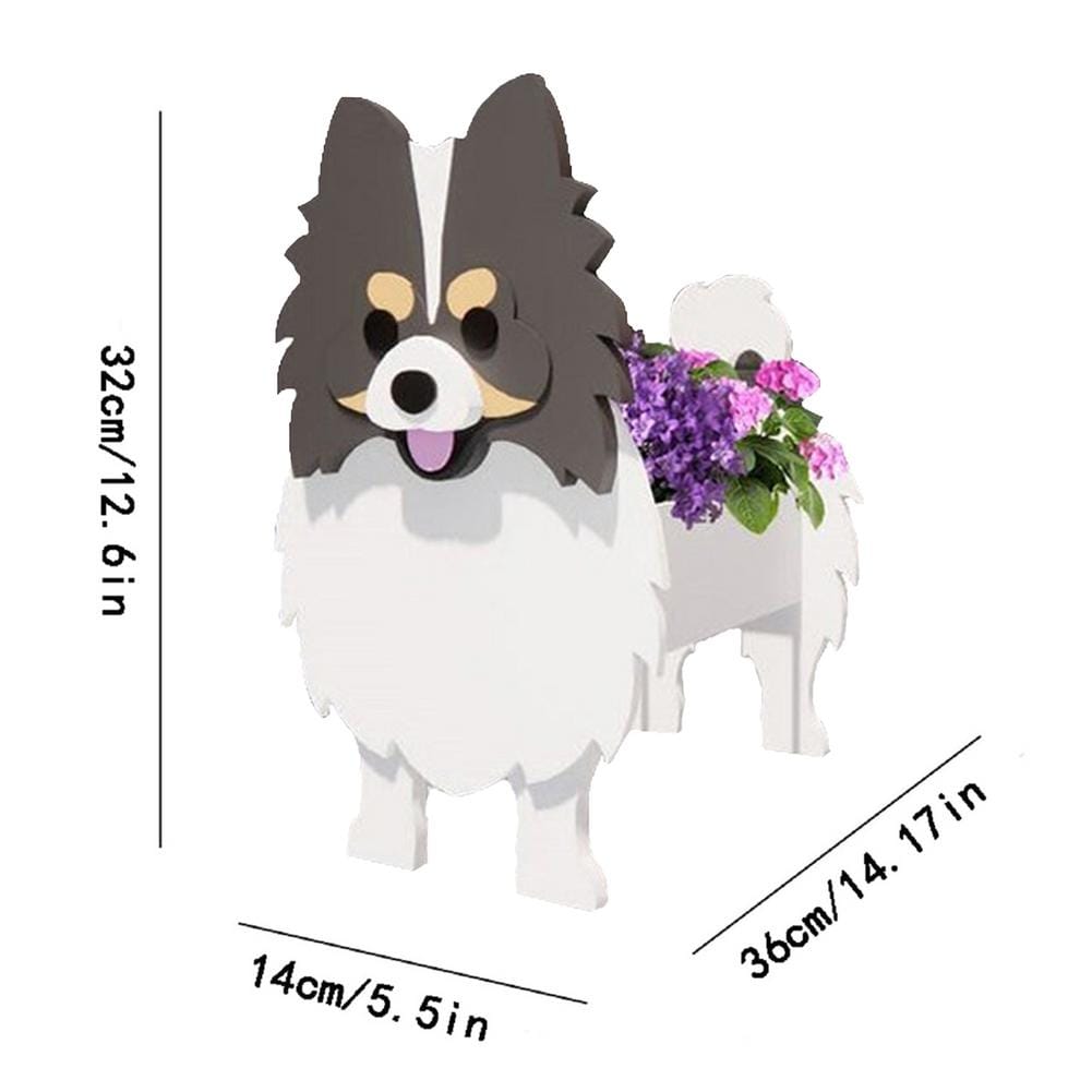 Cute Dog-Shaped Flower Pot - Best Handmade Planter for Home & Garden Decor — View 20