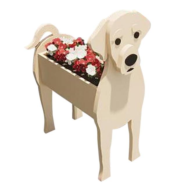 Cute Dog-Shaped Flower Pot - Best Handmade Planter for Home & Garden Decor — View 21