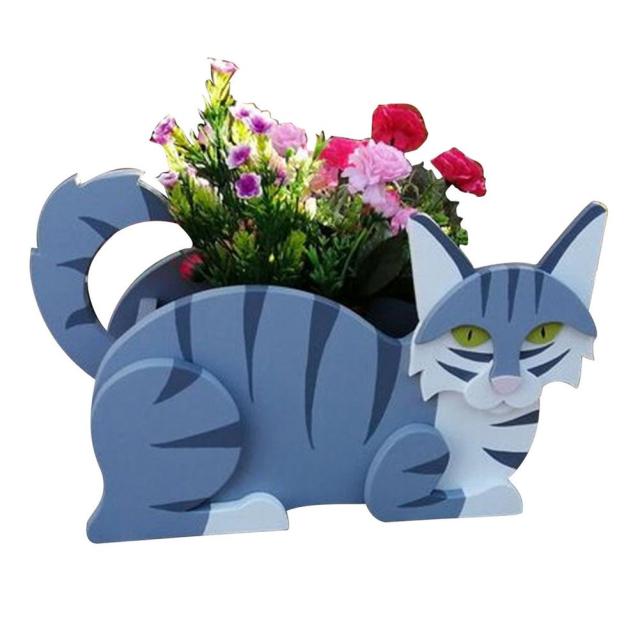 Cute Dog-Shaped Flower Pot - Best Handmade Planter for Home & Garden Decor — View 12