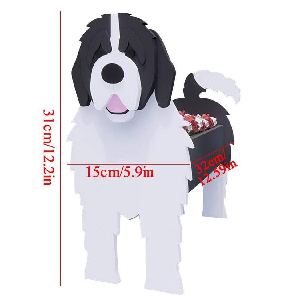 Cute Dog-Shaped Flower Pot - Best Handmade Planter for Home & Garden Decor — View 15