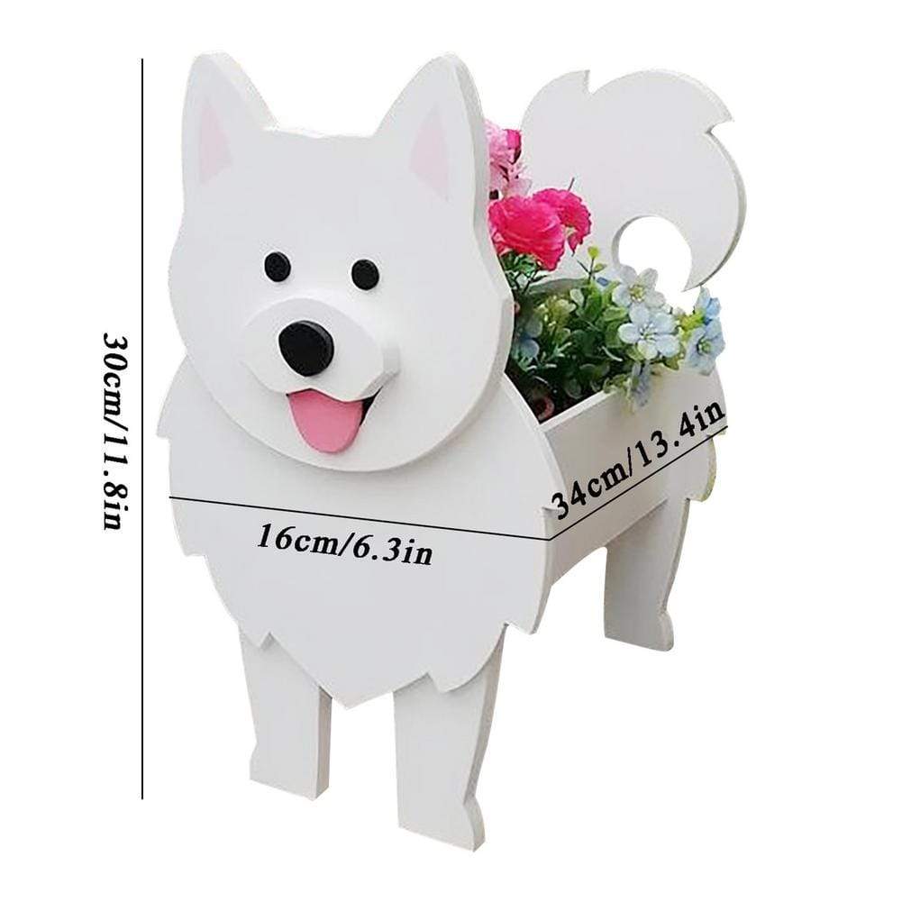 Cute Dog-Shaped Flower Pot - Best Handmade Planter for Home & Garden Decor — View 18