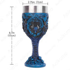 Quincelle Gothic Wine Goblet — View 2