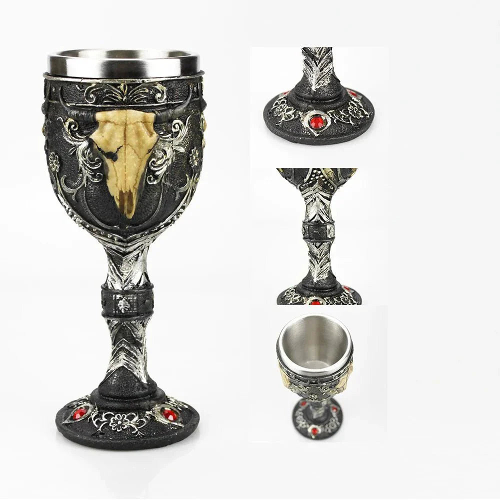 Quincelle Gothic Wine Goblet — View 5