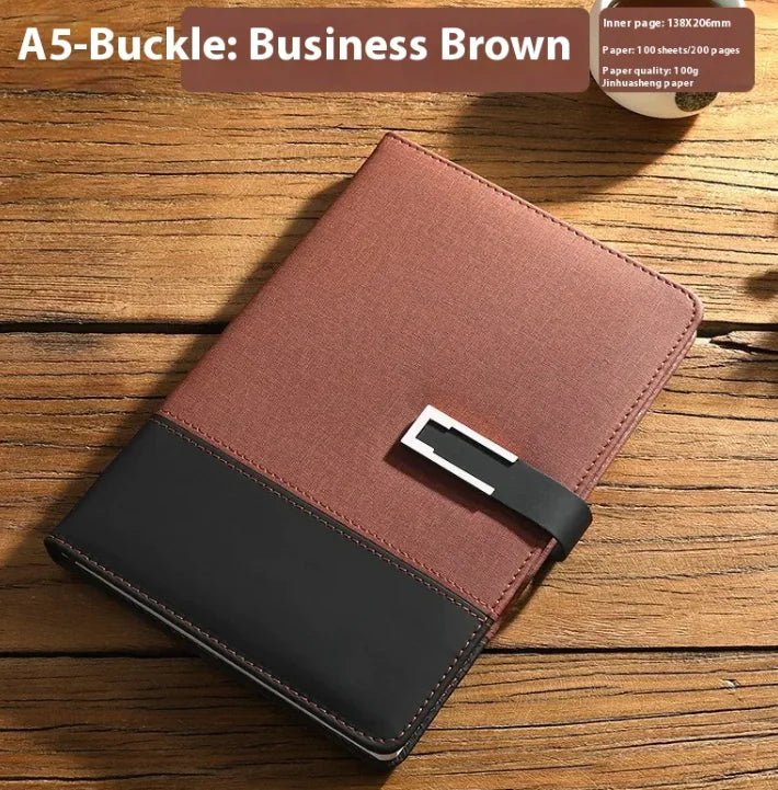 Business Thickening Notebook Soft Leather High-grade Gift Set — Gift Idea
