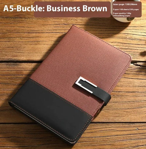 Business Thickening Notebook Soft Leather High-grade Gift Set — Gift Idea