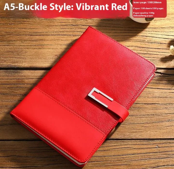 Business Thickening Notebook Soft Leather High-grade Gift Set — View 13