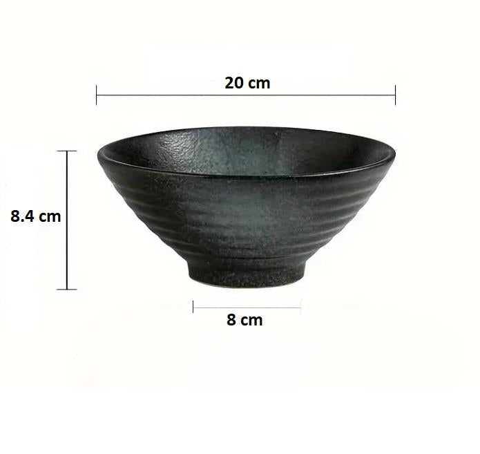 Ramen bowl dimensions 20cm diameter 8.4cm height