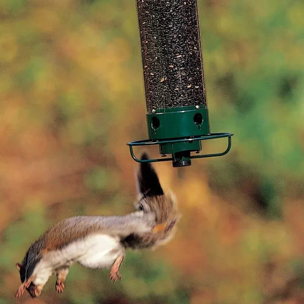 Squirrel - Proof Bird Feeder Spinning Tube – 4 Ports 5lb Capacity Weight Activated Outdoor Hanging - Quincelle.co