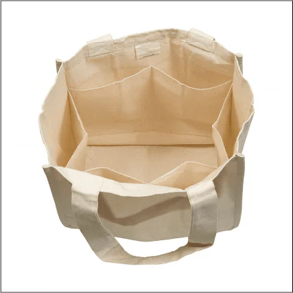 Reusable Tote Mesh Bag w/6 Internal Sleeves. - Quincelle.co