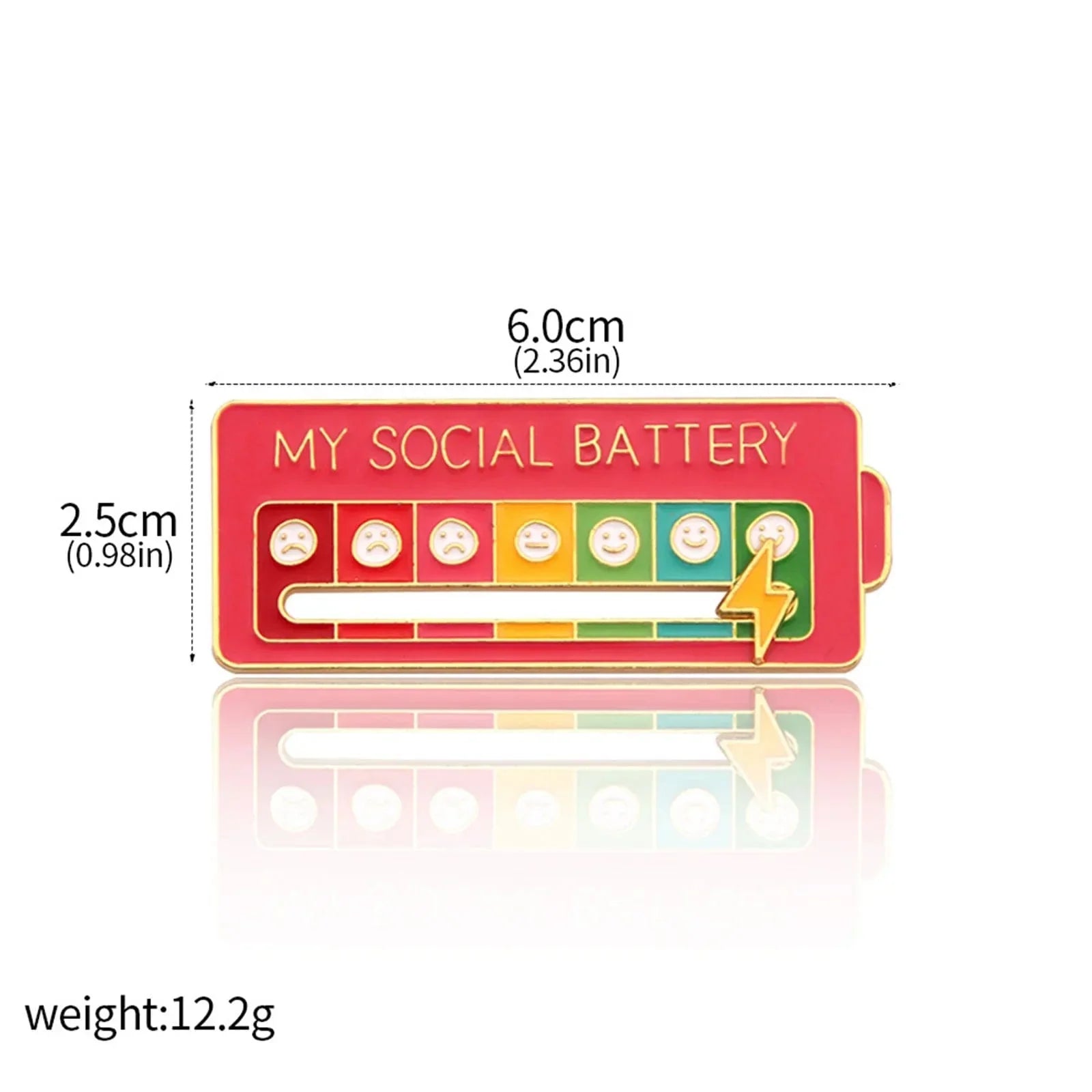 Quincelle Pins: Social Battery Mood Tracker — View 7