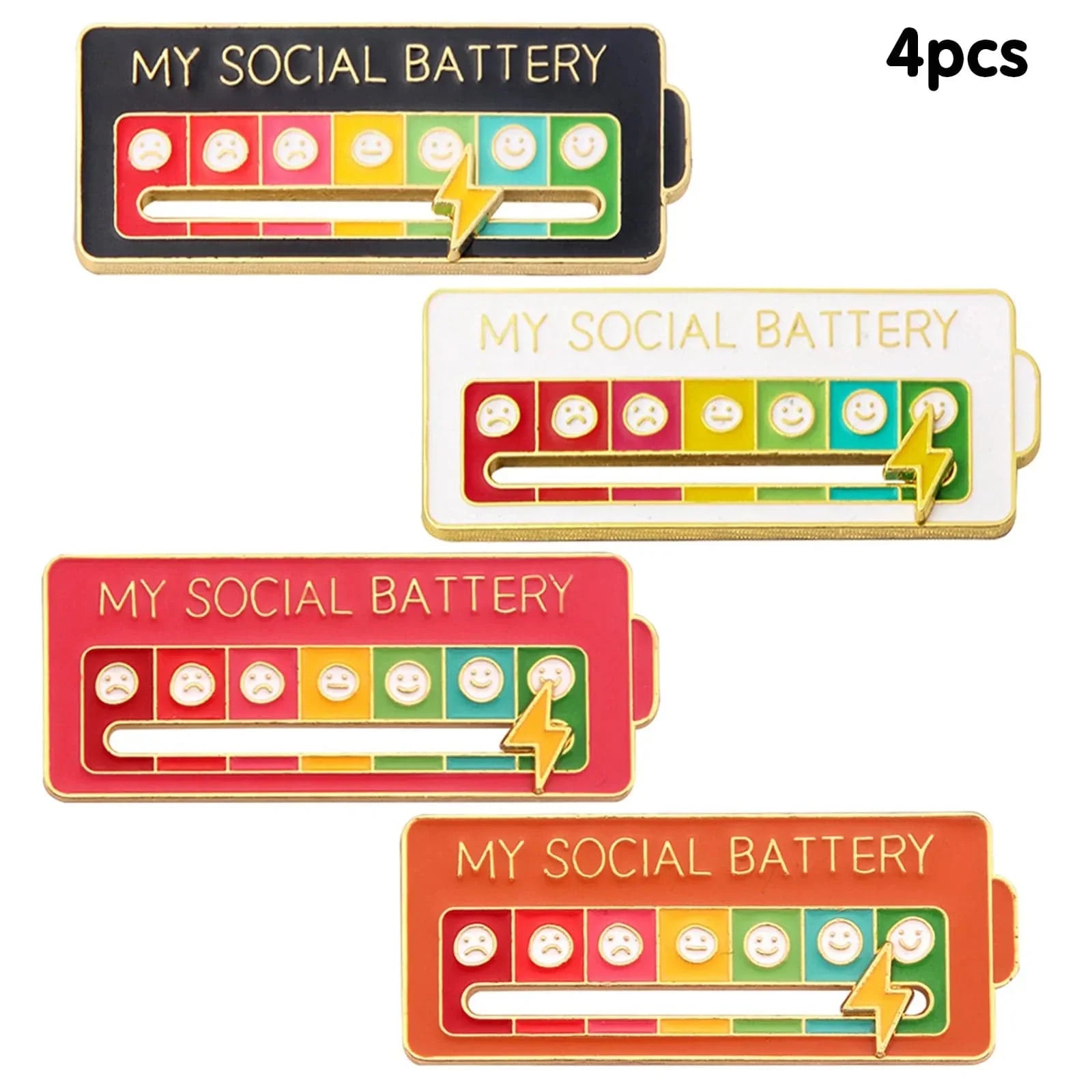 Quincelle Pins: Social Battery Mood Tracker — View 8