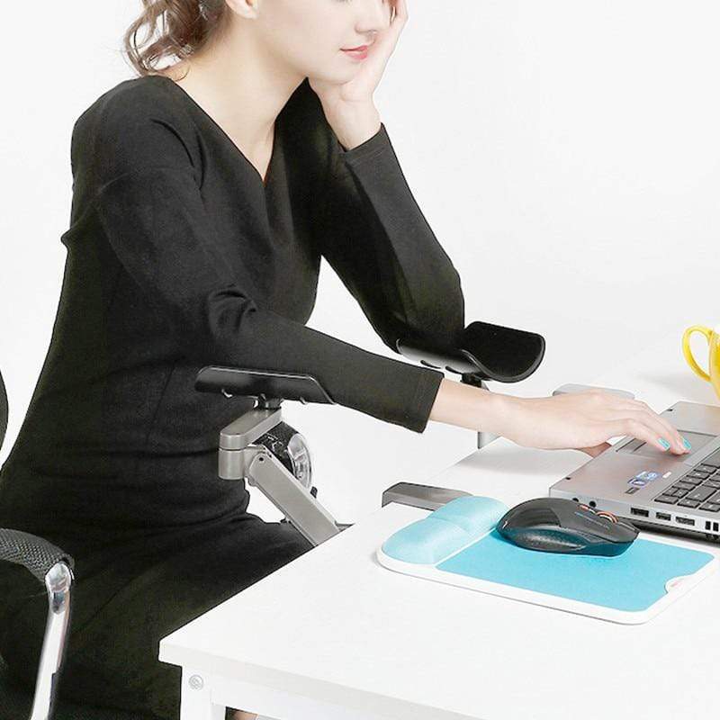 Quincelle - Ergonomic Rotating Forearm Desk Support — View 3
