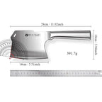 Forged Bone Cutting Knife - Premium Heavy-Duty Cleaver for Butchers — View 6