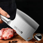 Forged Bone Cutting Knife - Premium Heavy-Duty Cleaver for Butchers — View 4