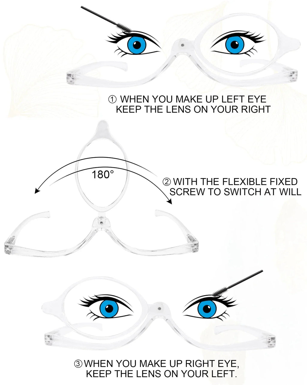 Quincelle: Makeup Reading Glasses for Women — View 2