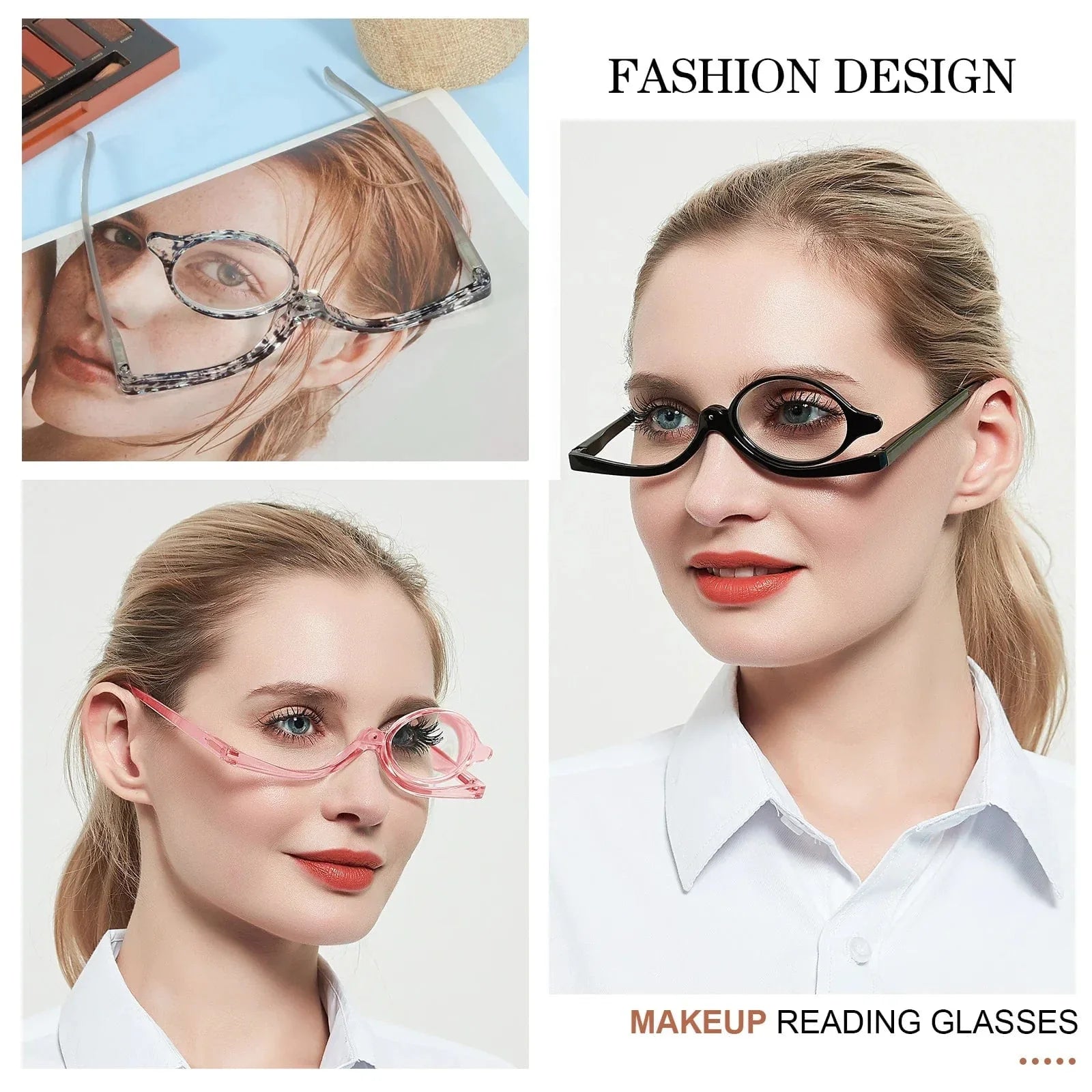 Quincelle: Makeup Reading Glasses for Women — View 5