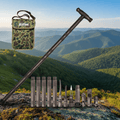 Heavy Duty Collapsible Walking Stick - Best Multifunctional Trekking Hik... — Gift Idea