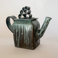 Matte stoneware teapot