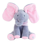 Baby Peek-A-Boo Animated Singing Elephant - Best Interactive Flappy Plus... — View 7