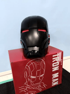 Iron Man MK5 MK50 Voice Control Cosplay Helmet 11 - Servo LED 1:1 Scale Wearable Prop Adults Silver Gold - Quincelle.co
