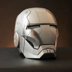 Iron Man MK5 MK50 Voice Control Cosplay Helmet 11 - Servo LED 1:1 Scale Wearable Prop Adults Silver Gold - Quincelle.co