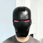 Iron Man MK5 MK50 Voice Control Cosplay Helmet 11 - Servo LED 1:1 Scale Wearable Prop Adults Silver Gold - Quincelle.co