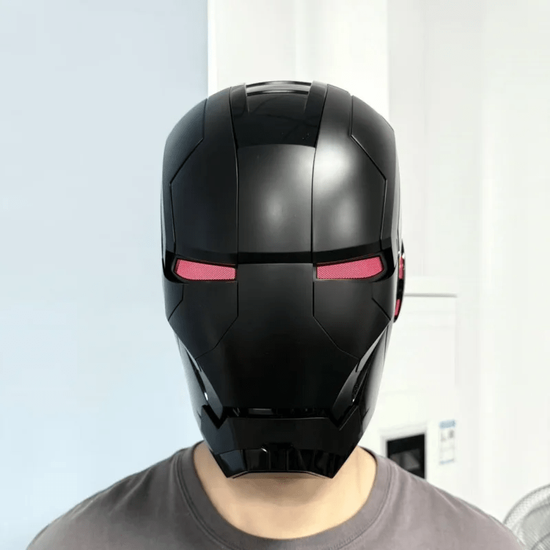 Iron Man MK5 MK50 Voice Control Cosplay Helmet 11 - Servo LED 1:1 Scale Wearable Prop Adults Silver Gold - Quincelle.co