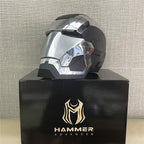 Iron Man MK5 MK50 Voice Control Cosplay Helmet 11 - Servo LED 1:1 Scale Wearable Prop Adults Silver Gold - Quincelle.co