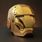 Iron Man MK5 MK50 Voice Control Cosplay Helmet 11 - Servo LED 1:1 Scale Wearable Prop Adults Silver Gold - Quincelle.co