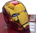 Iron Man MK5 MK50 Voice Control Cosplay Helmet 11 - Servo LED 1:1 Scale Wearable Prop Adults Silver Gold - Quincelle.co