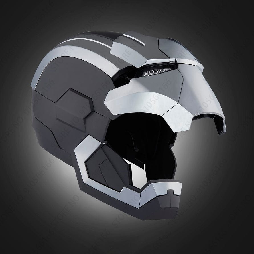 Iron Man MK5 MK50 Voice Control Cosplay Helmet 11 - Servo LED 1:1 Scale Wearable Prop Adults Silver Gold - Quincelle.co