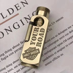 Luxury Japanese Brass Lighter – Premium Heavy - Duty Windproof Pocket Lighter - Quincelle.co