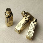 Luxury Japanese Brass Lighter – Premium Heavy - Duty Windproof Pocket Lighter - Quincelle.co