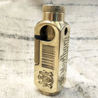Luxury Japanese Brass Lighter – Premium Heavy - Duty Windproof Pocket Lighter - Quincelle.co