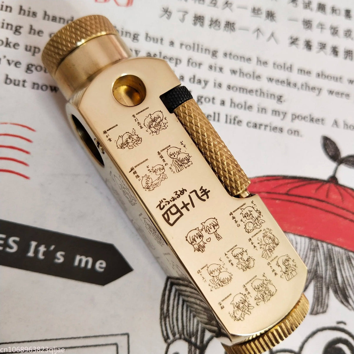 Luxury Japanese Brass Lighter – Premium Heavy - Duty Windproof Pocket Lighter - Quincelle.co
