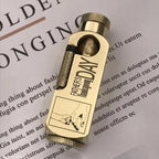Luxury Japanese Brass Lighter – Premium Heavy - Duty Windproof Pocket Lighter - Quincelle.co